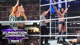 Full WWE Elimination Chamber 2024 highlights