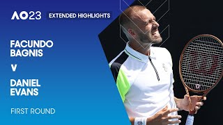 Facundo Bagnis v Daniel Evans Extended Highlights | Australian Open 2023 First Round