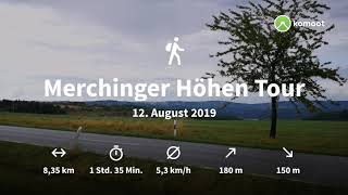 Merchinger Höhen Tour - unterhunds war da