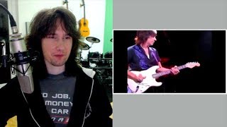 British guitarist analyses Jeff Beck's unique style and sound