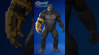 FIRST LOOK at The New Kong Fortnite Collab! Fortnite Skin Showcase #fortnite