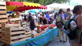 Le Marché de ST GIRONS - Artisans Commerçants Intermittents - Ariège - Tv Izard Esprit des Pyrénées