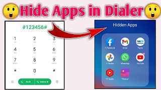 How To Hide Apps on Android 2022 (No Root) Dialer Vault hide app | how to hide apps