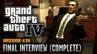 GTA 4 - Mission #39 - Final Interview [Complete Mission] (1080p)