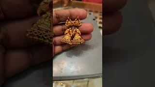 gold buttalu designs under 16 grams//buttalu//templejweller//earrings//latest