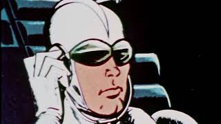 Space Angel Cartoon - Expedition to a New Moon - Sci-Fi TV show by Alex Toth - Star Trek TOS like