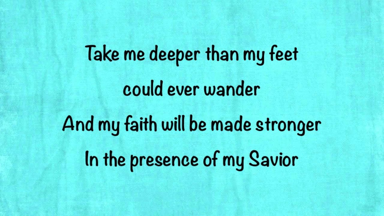 Hillsong United Oceans Lyrics