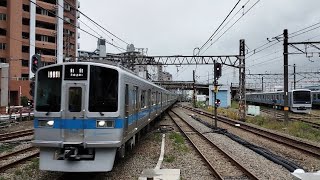 【小田急小田原線】小田急1000形1095f快速急行新宿行き海老名駅到着【小田急1000形】【海老名駅】