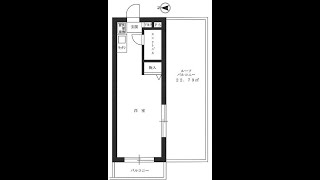 部屋より広いルーフバルコニー付！20.4㎡1Rスターホームズ多摩川　大田区東矢口分譲賃貸マンション