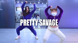 걸스힙합\u0026걸리쉬 토요반｜오디션 전문반 입시반｜BLACKPINK - Pretty Savage｜VIVIA Choreography