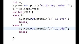 Java Programming Tutorial 17 Switch Statement in java Step by Step(Urdu/Hindi)