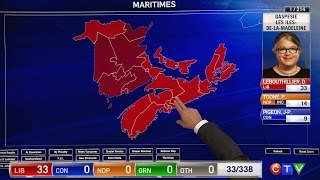 Election 2015: A look at the projected Liberal surge in Atlantic Canada