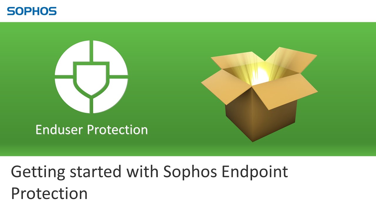 Getting Started With Sophos Endpoint Protection - YouTube