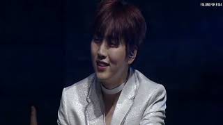 B1A4 Live Space - Crushing on you again FanCam Solo (Sandeul focus)