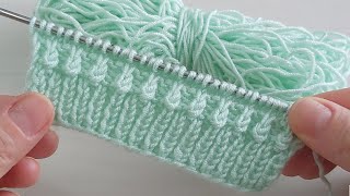 İki şiş çok seveceğiniz örgü model anlatımı ✅crochet knitting