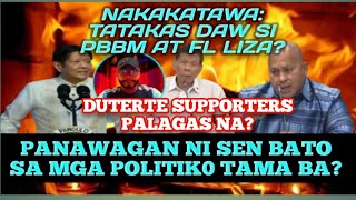 GRABE! PAUBOS NA ANG DUTERTE SUPPORTERS SEN BATO MAY PANAWAGAN?