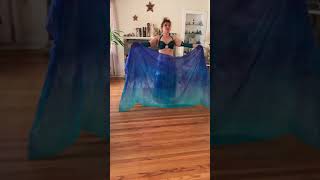 A bellydance veil improvisation to \