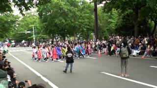 平岸天神ジュニア　第21回YOSAKOIソーラン祭り　大通り南北パレード　2012年6月9日土