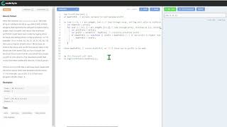Stock Picker - Interview Coderbyte - Code challenge - JavaScript Solution Source Code Answers