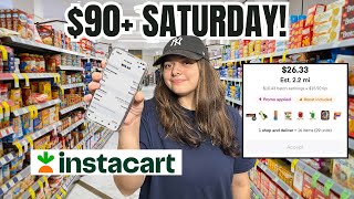 SLOW INSTACART SATURDAY (GOLD CART)