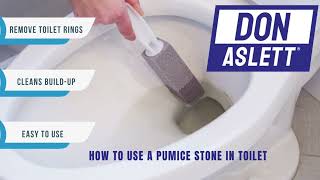 How to Use a Pumice Stone by Don Aslett