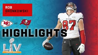 Rob Gronkowski Double Dips for 2 TDs | Super Bowl LV Highlights