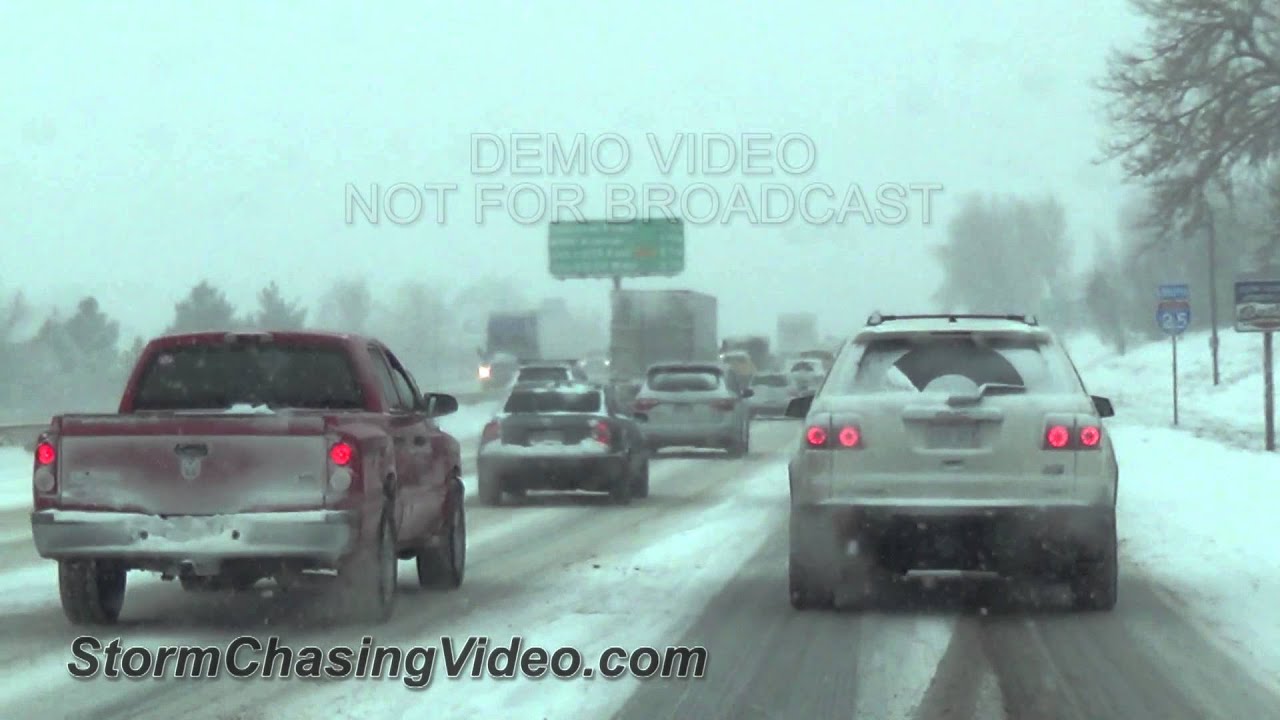 12/4/2013 Denver, CO Arctic Snow B-Roll - YouTube