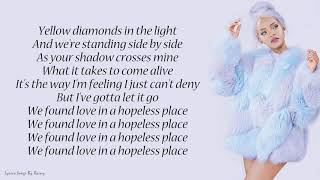 Rihanna - We Found Love ft. Calvin Harris | Lyrics Songs