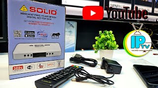 SOLID HDS2-6147 DVB-S2/MPEG-4 FullHD FTA Set-Top Box with SOLID OTT App | Jk Dish Info