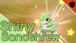 LIVE! (ACCIDENTAL) Shiny Sandshrew in Pokémon Sword and Shield after 4 Eggs via Masuda Method!