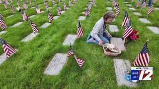 Families honor fallen service members at Exeter veterans cemetery