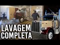 PRIMEIRA LAVAGEM COMPLETA NO MEU CAMINHÃO E FUI PARA CASA 🚛🇺🇸