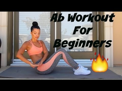 Ab Workout For Beginners Youtube