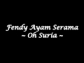 Fendy Ayam Serama - Oh Suria (High Quality)