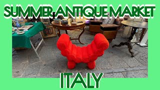 VINTAGE ANTIQUE FLEA MARKET ITALY + HAUL JUNE2022 MERCATONE DELLANTIQUARIATO SUL NAVIGLIO GRANDE