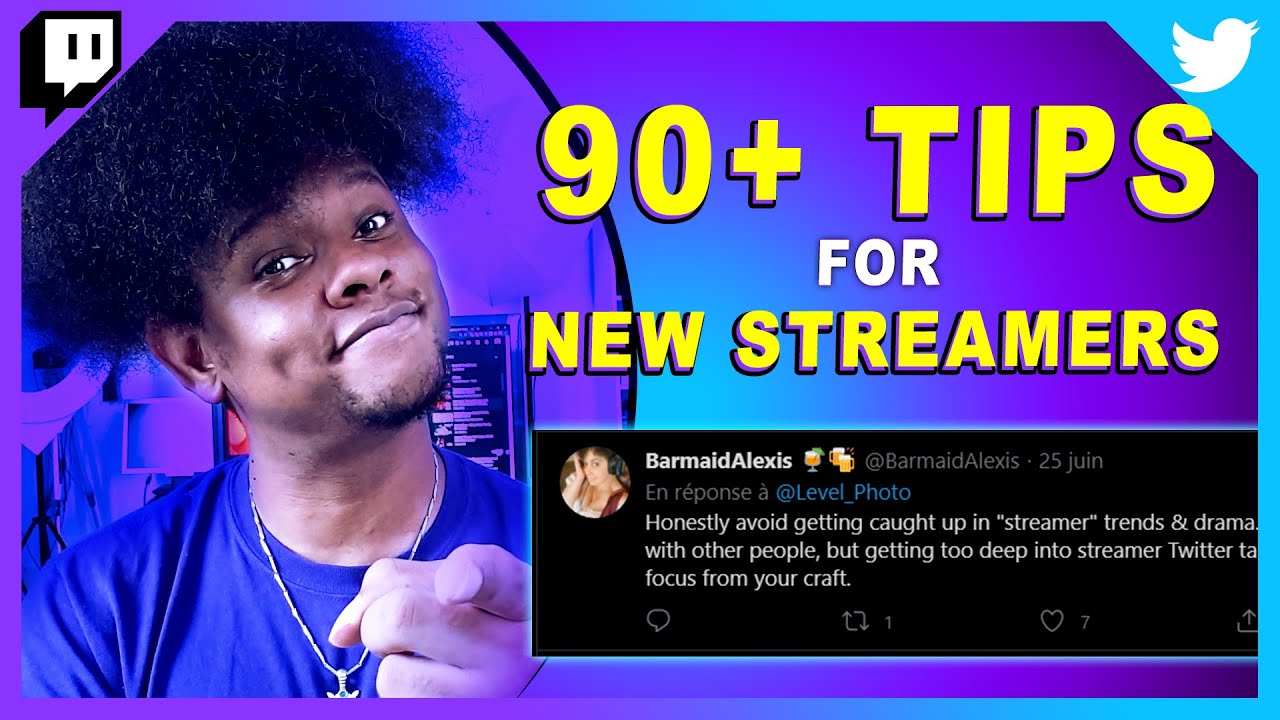 90 Tips For New Twitch Streamers Live Streamers Answer Youtube