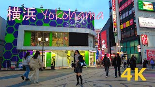 【4k】Kanagawa walk-Yokohama ⭐💗横浜駅周辺を散歩