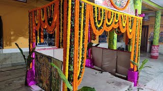 Astha prahari saja kunja decoration // durga madhaba florist