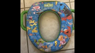 Sesame Street Soft Potty Seat Overview ~ Is it worth it? #ad #AmazonInfluencer