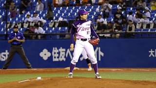 【女子プロ野球】京都フローラ  小西美加投手  ピッチング