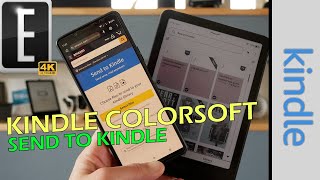 How to use SEND TO KINDLE on Amazon Kindle Colorsoft