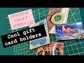 HOLIDAY CRAFT #12 - Easy GIFT CARD HOLDERS from book pages and junk mail envelopes!