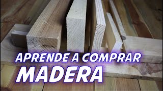 Aprende a comprar Madera | ahorra dinero