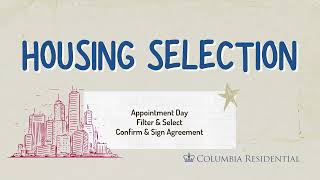Housing Selection Made Easy | Columbia Residential, May 2025