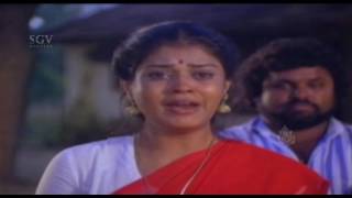 Kannada Scenes | Dr.Vishnuvardhan is blamed in Panchaythke Katte | Nammoora Raja Kannada Movie
