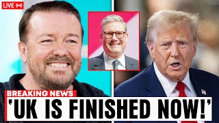 Ricky Gervais RESPONDS To Donald Trump REJECTING Kier Starmer On LIVE TV!