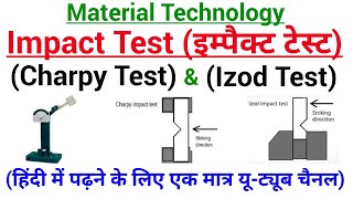 what is impact test, impact test in hindi, impact test, charpy impact test, izod impact test