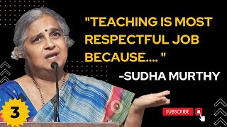 Part-03 Sudha Murthy's Wonderful 😊 Replies to Students