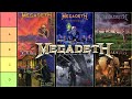 Ranking Every MEGADETH Album | Tier List made by a MegaFan