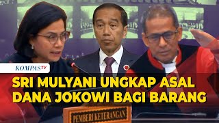 Terkuak! Sri Mulyani Ungkap Asal Usul Uang yang Dipakai Jokowi untuk Bansos